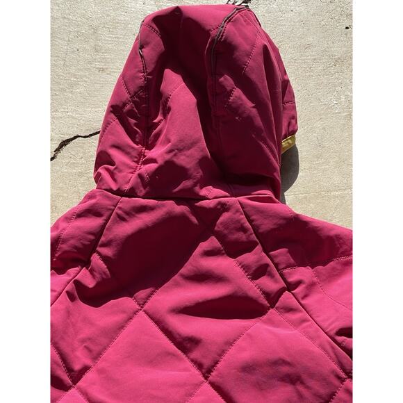 The NORTH FACE Infant Puffer Quilted Snowsuit Baby Coat Girl 6-12 Months Pink - Picture 13 of 14